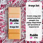 Orange Zest Wax Melts